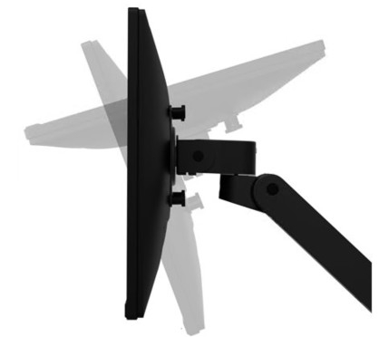 Ergotron LX Pro Kit de montagem para LCD  preto - tamanho até 34" montável na secretária