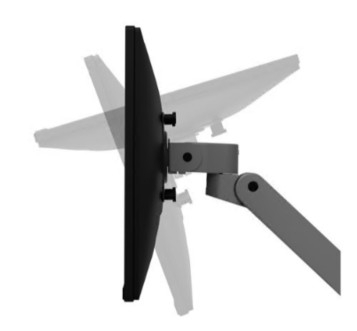 Kit Ergotron LX Pro de montagem  suporte LCD alumínio  tamanho até 34" montável em parede