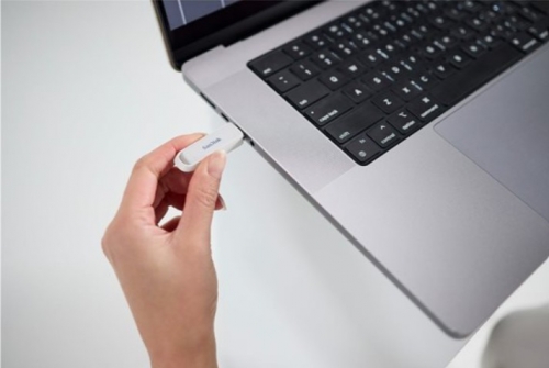 Drive flash SanDisk Phone Drive USB 1 TB USB-C 3.2 Gen 1 branco ártico - SDIXS0N-1T00-GN6NE