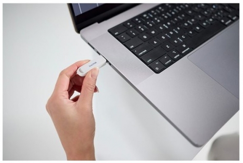 Pen Drive USB-C de Alta Capacidade para iPhone, iPad e Mac - SanDisk Phone Drive USB-C Arctic White 512GB (SDIXS0N-512G-GN6NE)