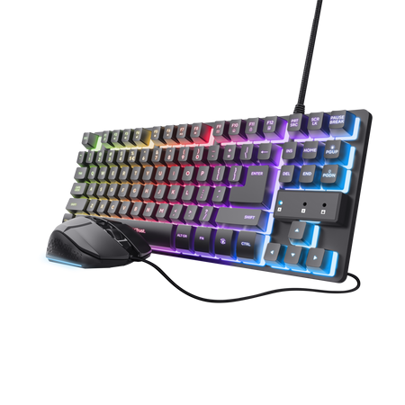 Conjunto de jogos TRUST BUNDLE GXT798 2-IN-1 SET Preto PT