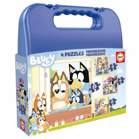 EDUCA - Puzzle Mala Progressivos Bluey 12-16-20-25 19830