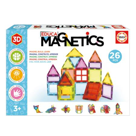 EDUCA - Magnetics 26 Pcs 20022