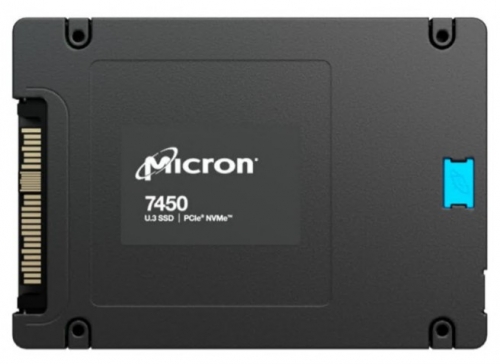 Disco Micron 7450 PRO SSD Enterprise encriptado 3840GB 2.5" U.3 PCIe 4.0 (NVMe), MTFDKCB3T8TFR-1BC15ABYYR