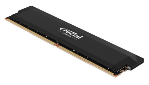 Memória Crucial Pro DDR5 módulo 16 GB DIMM 288-pin 3200 MHz / PC5-51200 CL38 1.35 V unbuffered on-die ECC preto , CP32G64C40U5B