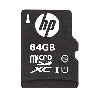 Cartão de Memória HP 64GB mi210 Class 10 U1 microSDXC Flash Memory Card