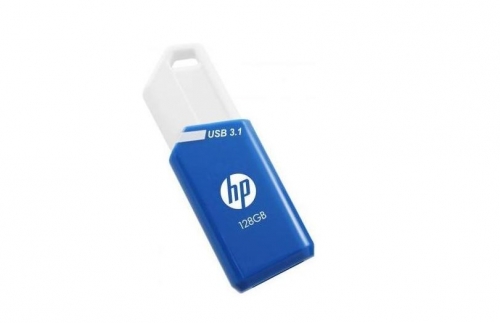 Memória Usb HP x755w Stick 128GB Azul, Branco