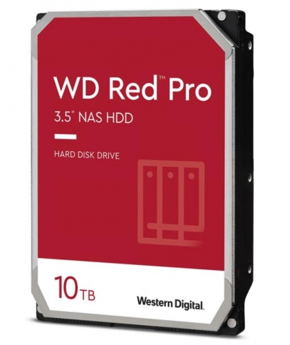 Disco WD Red Pro 10TB SATA 6Gb/s 512MB Cache Internal 3.5inch 24x7 7200rpm
