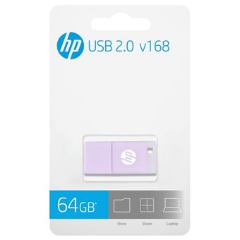 Memória Usb HP 64GB x168 USB 2.0 Pen Drive