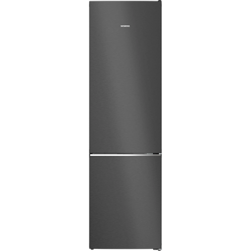Combinado Siemens iQ500 de instalação livre 203 x 60 cm Aço preto escovado antidedadas, Total noFrost - KG-39-N-4-X-1-F