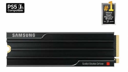 Disco Samsung 9100 PRO MZ-VAP4T0 SSD encriptado 4 TB com dissipador de calor interno M.2