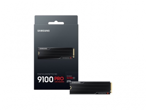 9100PRO 2TB SSD M.2 NVMe PCIe 5 Heatsink