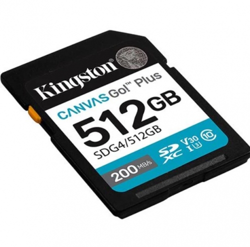 512GB SDXC Canvas Go Plus Gen4 200MB/s C10 UHS-I U3 V30