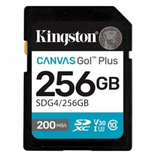 256GB SDXC Canvas Go Plus Gen4 200MB/s C10 UHS-I U3 V30