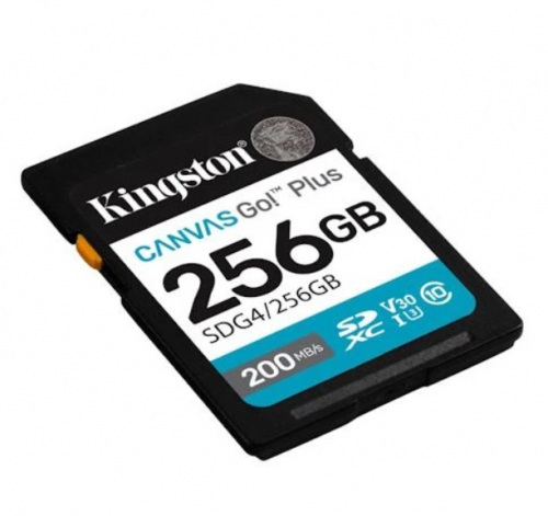 256GB SDXC Canvas Go Plus Gen4 200MB/s C10 UHS-I U3 V30