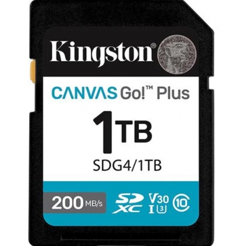 1TB SDXC Canvas Go Plus Gen4 200MB/s C10 UHS-I U3 V30