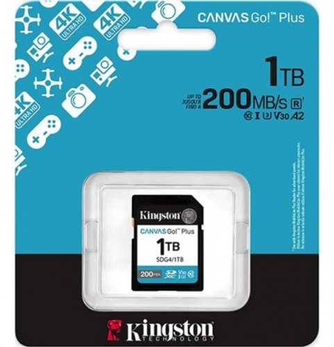 1TB SDXC Canvas Go Plus Gen4 200MB/s C10 UHS-I U3 V30