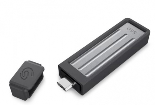 Disco Seagate Ultra Compact STMX2000400 SSD 2TB externo USB 3.2 Gen 2 (USB C conector) cinza escuro