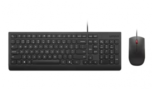 Combo de teclado e mouse com fio Lenovo Essential PT 4X31R64427