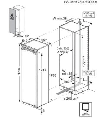 Frigorífico ELECTROLUX 1 Porta ERD6DE18C Classe E