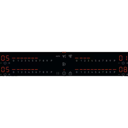 Placa com exaustor integrado AEG de 80 cm - TH84CB03FB