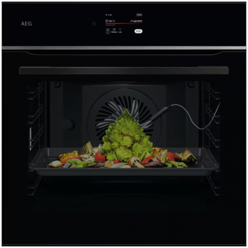 Forno multifunções AEG Série 7000 MealAssist com Display CookSmart Touch 4,3 '', com WiFi - TE8PB731AB