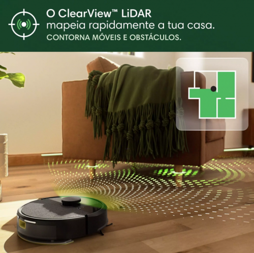Aspirador iROBOT Roomba Combo 105 Y311040 Preto