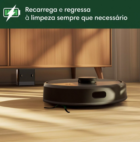 Aspirador iROBOT Roomba Combo 105 Y311040 Preto