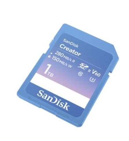 Cartão de memória flash 1 TB SDXC UHS-II SanDisk SDSDXEP-1T00-GNCIS