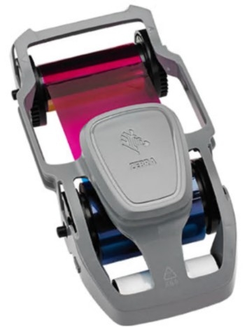 Fita Zebra para impressora 200 páginas Preto, Ciano, Magenta, Amarelo