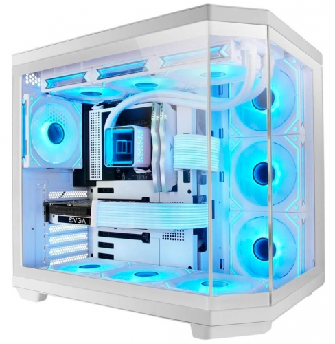 Caixa ATX Mars Gaming MC-3TCORE Tempered Glass Branca, MC3TCOREW