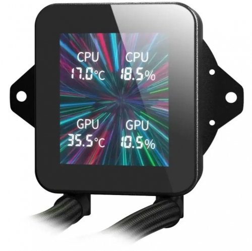 Water Cooler CPU Mars Gaming ML-VISION360 360 ARGB All-In-One 360mm Preto