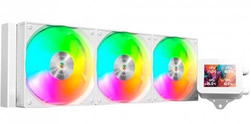 Water Cooler CPU Mars Gaming ML-VISION360 360 ARGB All-In-One 360mm Branco