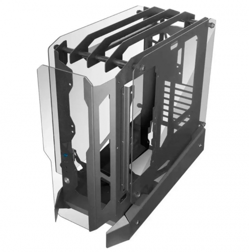 Caixa OPEN AIR ATX Mars Gaming MC-EDGE RGB Tempered Glass Preta