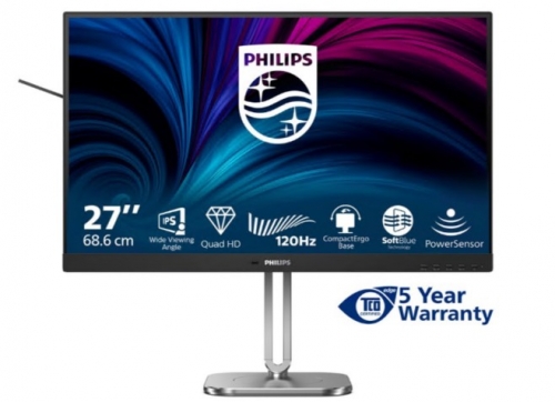 Monitor Philips 27B2N4500 27" QHD 120Hz HAS USB 2x2W