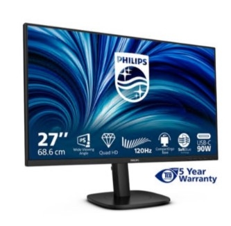 Monitor Philips 27B2U3601 27" QHD 120Hz HAS Docking 2x2W
