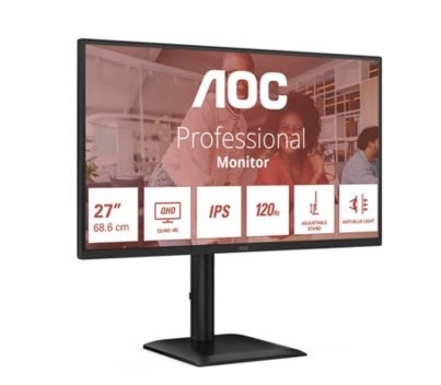 Monitor AOC Q27E4U 27" QHD 120Hz HAS AntiBL 2x2W