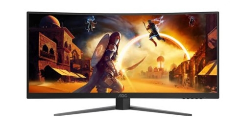 Monitor AOC Gaming CU34G4 LED gaming curvo 34" 3440 x 1440 UWQHD @ 180 Hz
