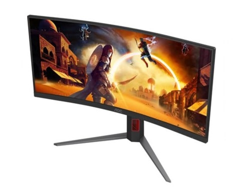 Monitor AOC Gaming CU34G4 LED gaming curvo 34" 3440 x 1440 UWQHD @ 180 Hz