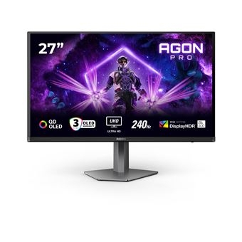 Monitor 27 polegadas Gaming AOC Agon PRO AG276QZD - OLED - 4K UHD