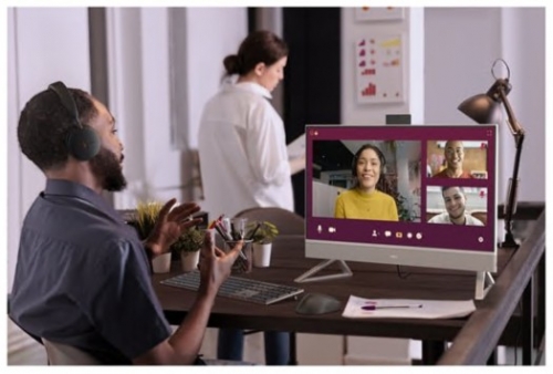 Computador All-in-One Dell 24 All-in-One EC24250 Intel Core i5-1334U 16GB 1TB SSD 23.8" FHD W11 Pro TMWY2