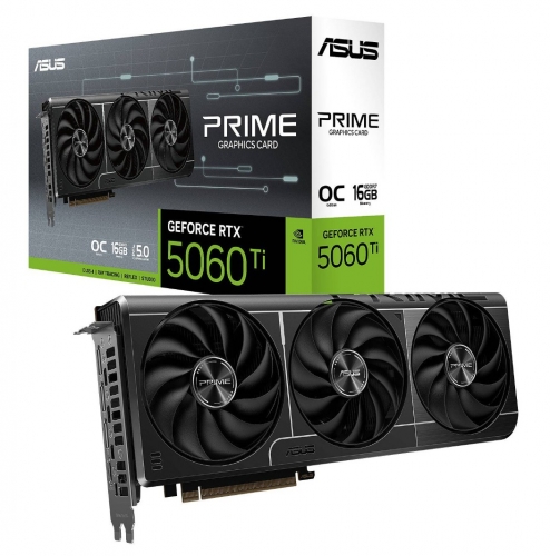 Placa Gráfica Asus GeForce RTX 5060 Ti PRIME OC 16GB DLSS4 90YV0MH2-M0NA00