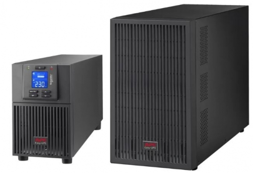 APC Easy UPS On-Line - UPS - torre, tempo de execução prolongado - AC 220/230/240 V - 1800 Watt - 2000 VA - 1 fase - ácido de chumbo - USB, serial - conectores de saída: 4 - Europa - preto, RAL 7010