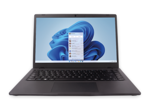 NB TSUNAMI Leap W506 Intel Core i3-1215U 14inch FHD 8GB 256GB SSD NoOS M.2 2MP Wifi AC 2x2 5000mAh W11 + hotspot + backpack + headset