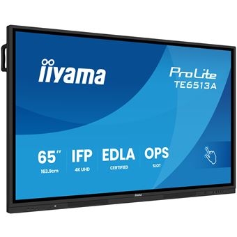 Ecrã de Sinalização iiyama TE6513A-B1AG 4K UHD - 65 polegadas