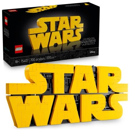 LEGO 75407 Logótipo Star Wars Construído com Peças