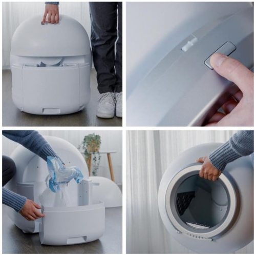 Caixa de Areia CECOTEC com Autolimpeza Pumba 7000 Compact Connected A01_EU01_103272