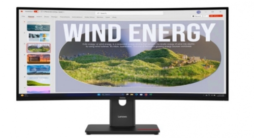MONITOR LENOVO 34"ThinkVision T34WD-40 3440x1440 Curved VA 120Hz 64AEGAT1EU
