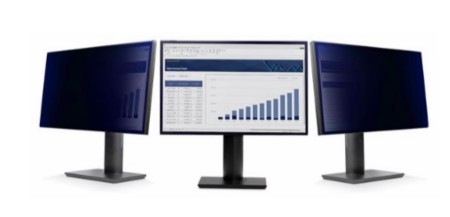 StarTech Filtro de privacidade do display 2 vias amovível encaixe 24" largo preto