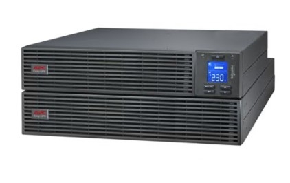 UPS APC Easy On-Line montável em bastidor AC 220/230/240 V, 900 Watt, 1000 VA preto